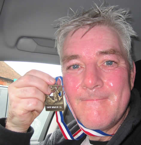 Newbury 10K - medal